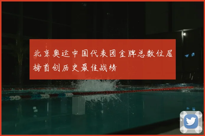 北京奥运中国代表团金牌总数位居榜首创历史最佳战绩