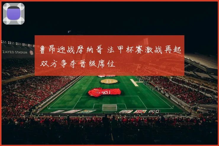 鲁昂迎战摩纳哥 法甲杯赛激战再起 双方争夺晋级席位